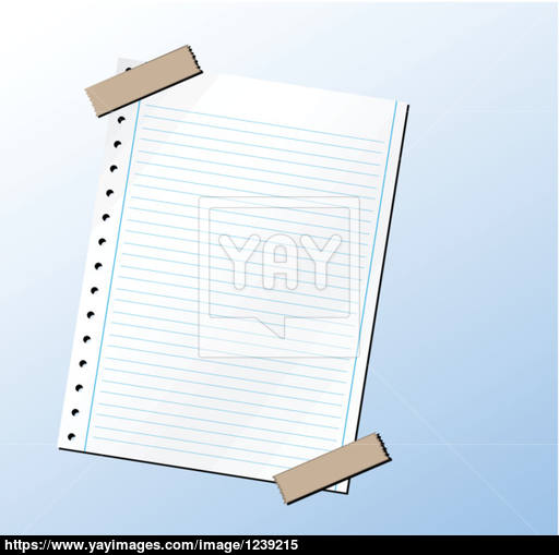 Sheet Of Paper With Duct Tape Vector 512x509 Sheet Of Paper With Duct Tape Vector