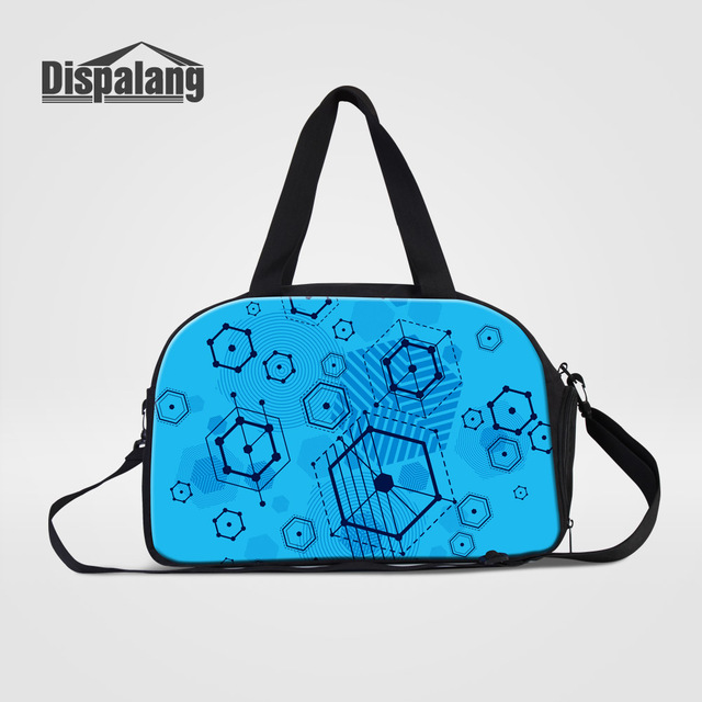 640x640 Dispalang Men Fashion Traveling Bags Geometry Vector Printing
