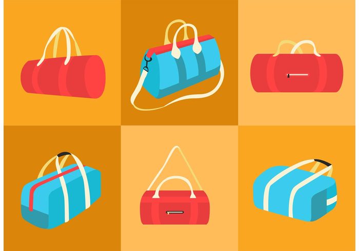 700x490 Free Vector Duffle Bag Vectors