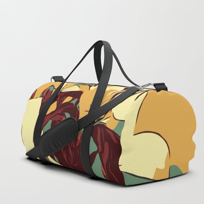700x700 Spring Is Coming Abstract Vector Image Of Beautiful Lilies Duffle