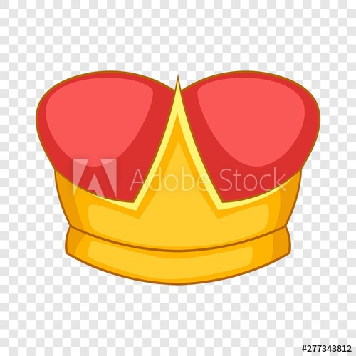 500x500 Duke Crown Icon Cartoon Illustration Of Duke Crown Vector Icon