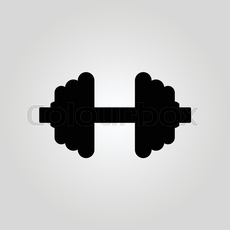 Dumbbell Icon Vector, Solid Logo Stock Vector Colourbox 800x800 Dumbbell Icon Vector, Solid Logo Stock Vector Colourbox