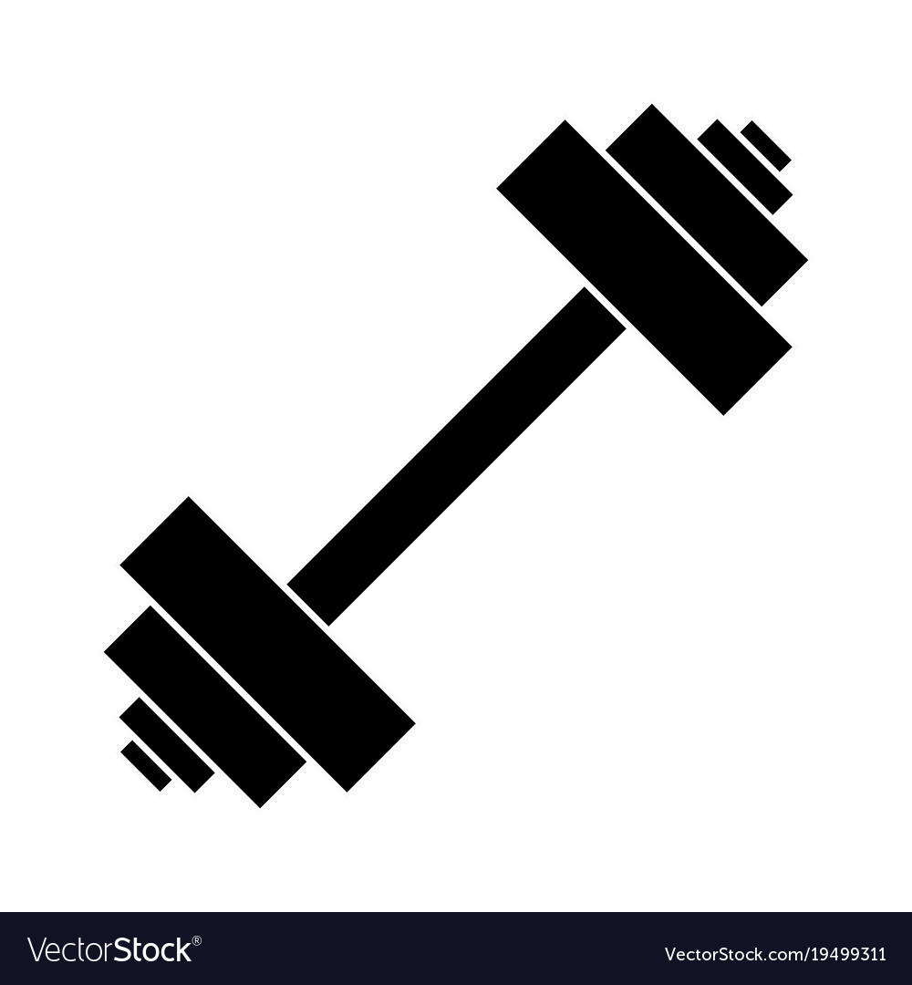 1000x1080 Dumbbell Icon Vector