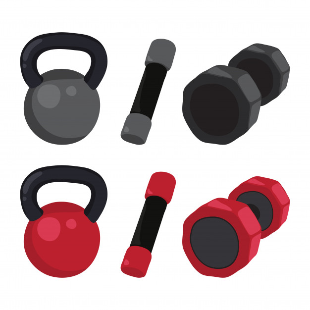 626x626 Dumbbell Vector Collection Design Vector Premium Download