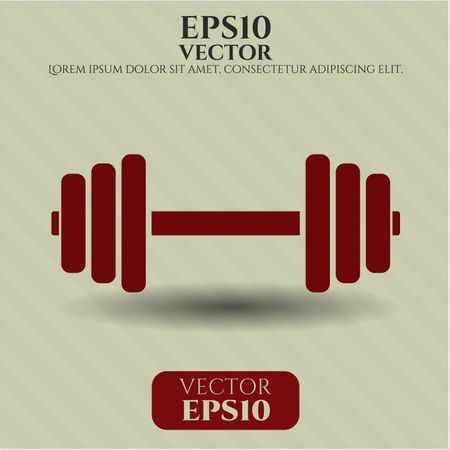 450x450 Dumbbell Vector Icon Or Symbol Freestock Vectors