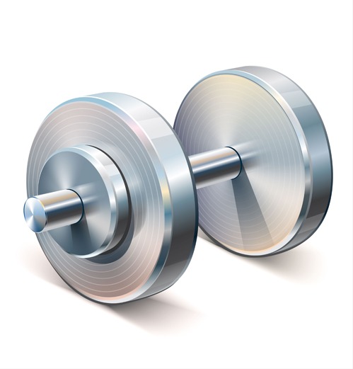 499x521 Dumbbell Vector Design Illustration Free Vectors Ui Download