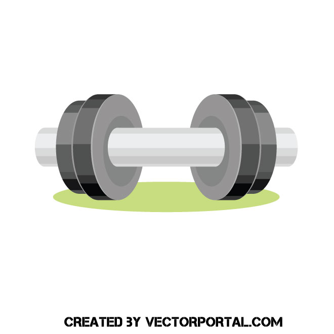 660x660 Dumbbells Vector Image