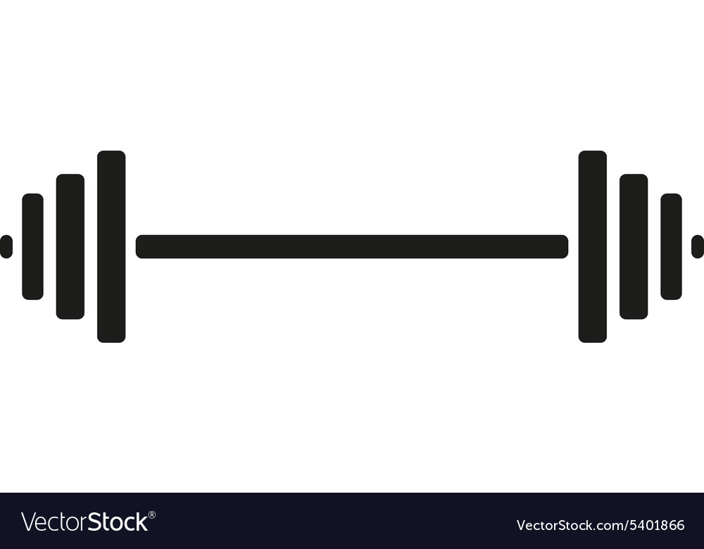 1000x780 Dumbbell Icon Vector
