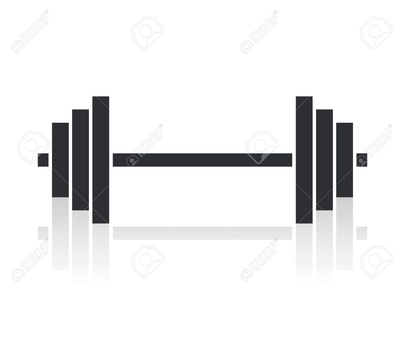 1300x1092 Dumbbell Icon Vector
