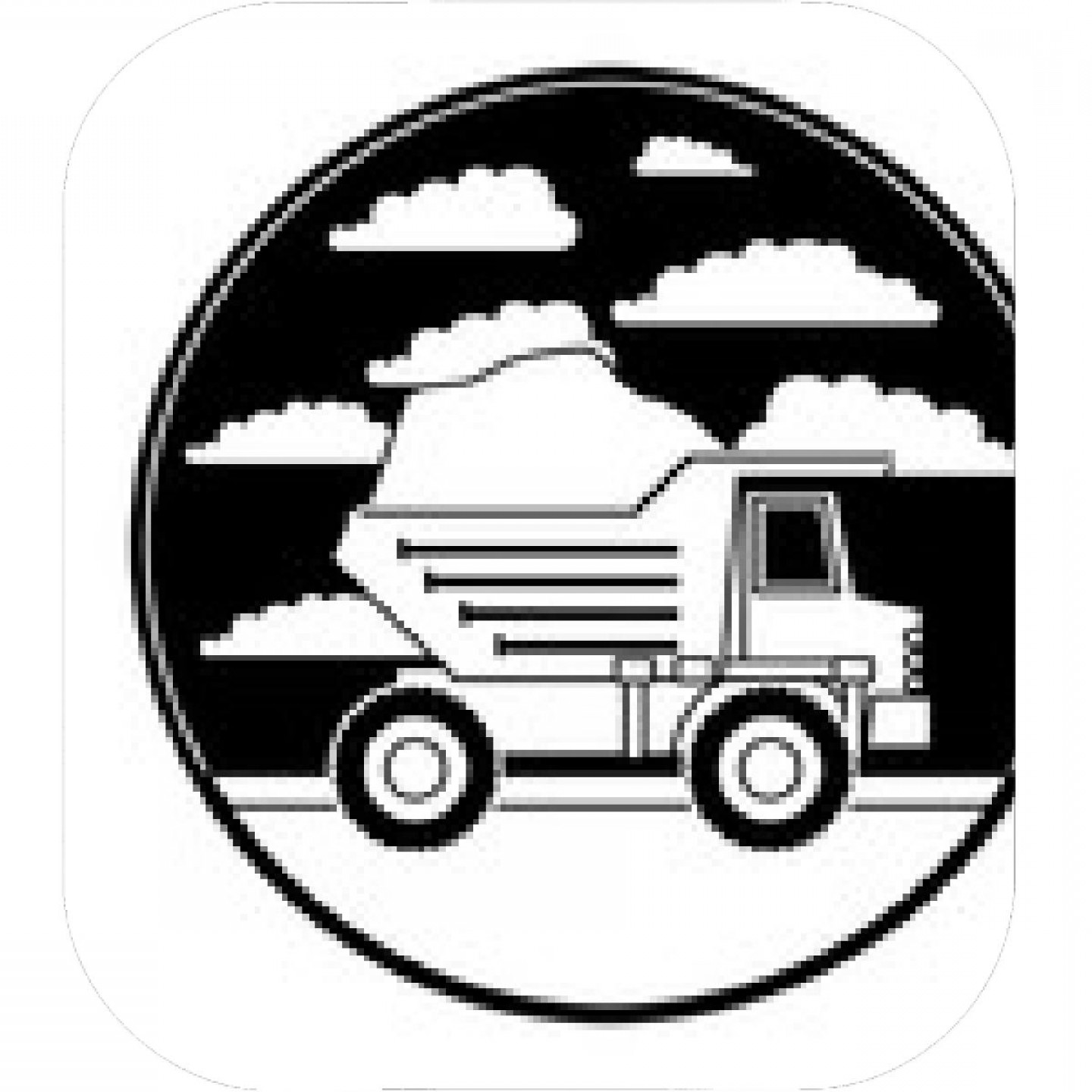 Free Free 102 Silhouette Garbage Truck Svg SVG PNG EPS DXF File