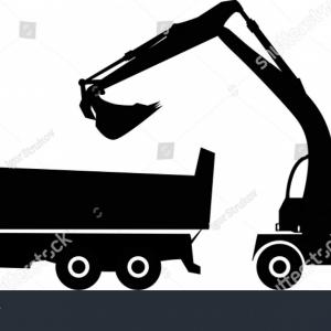 300x300 Symbol And A Bulldozer And Dump Truck Vector Hoodamathrun
