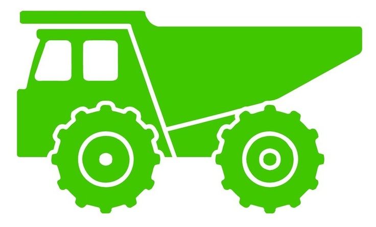 736x446 Dump Truck Silhouette Diy Silhouette Images, Dump Trucks
