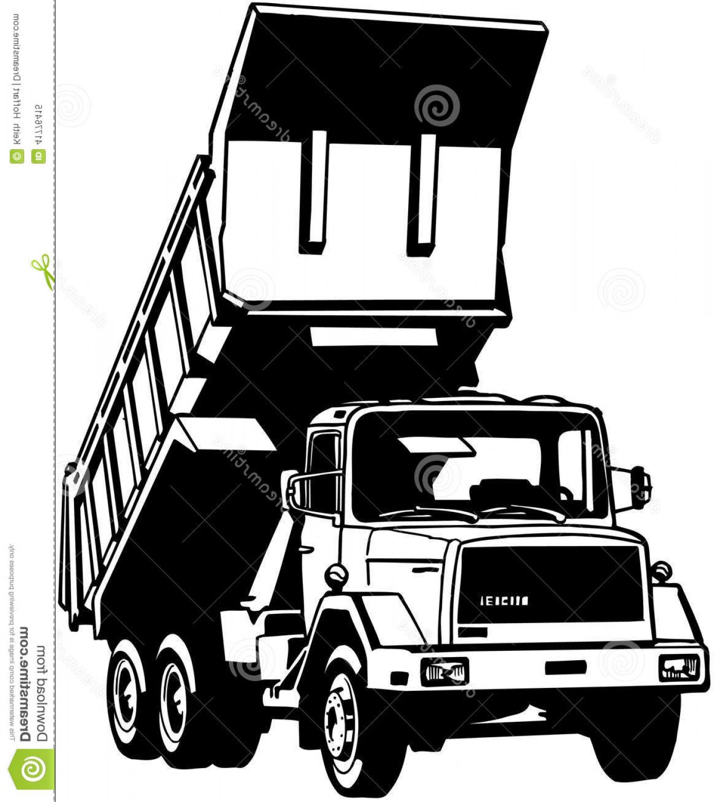 1389x1560 Stock Illustration Dump Truck Cartoon Vector Clipart Created Adobe