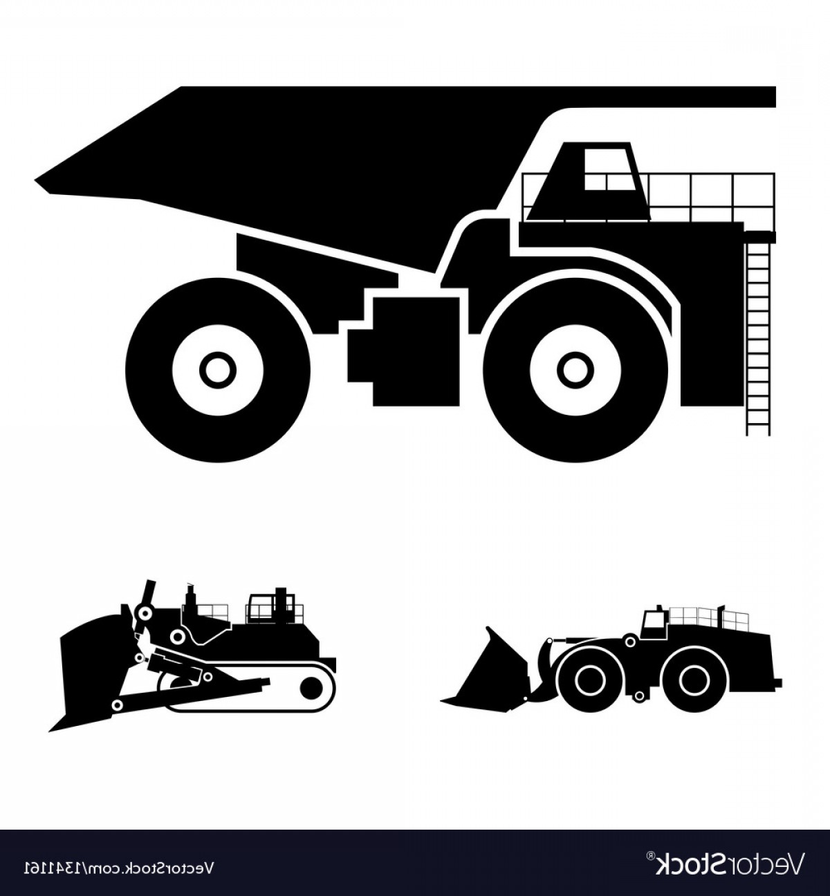 1200x1296 Symbol And A Bulldozer And Dump Truck Vector Hoodamathrun