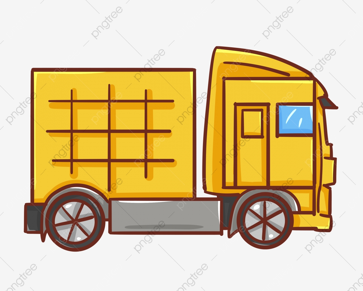 1200x960 Vector Hand Painted Dump Truck, Truck Vector, Truck Clipart