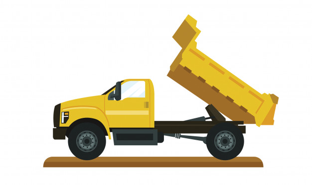 626x372 Vector Big Dump Truck Vector Premium Download