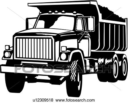 450x360 Dump Truck Clipart