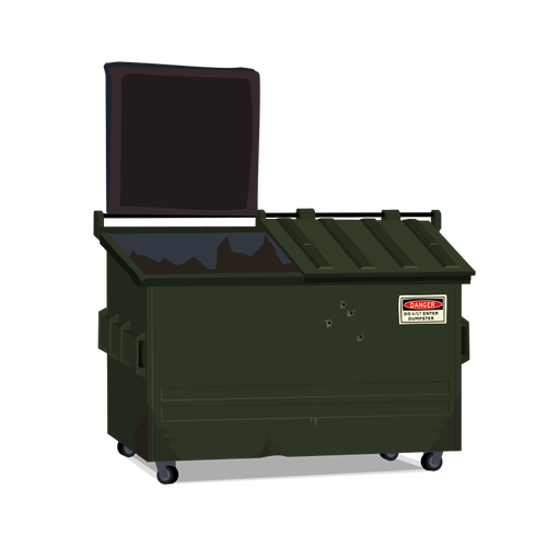 dumpster illustration pictures free download