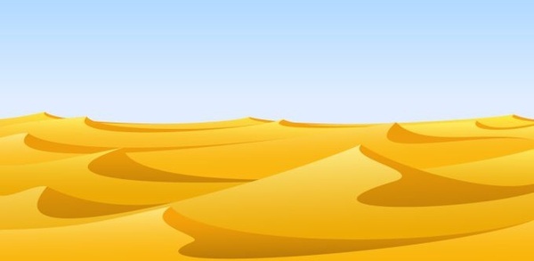 600x293 Dune Free Vector Download