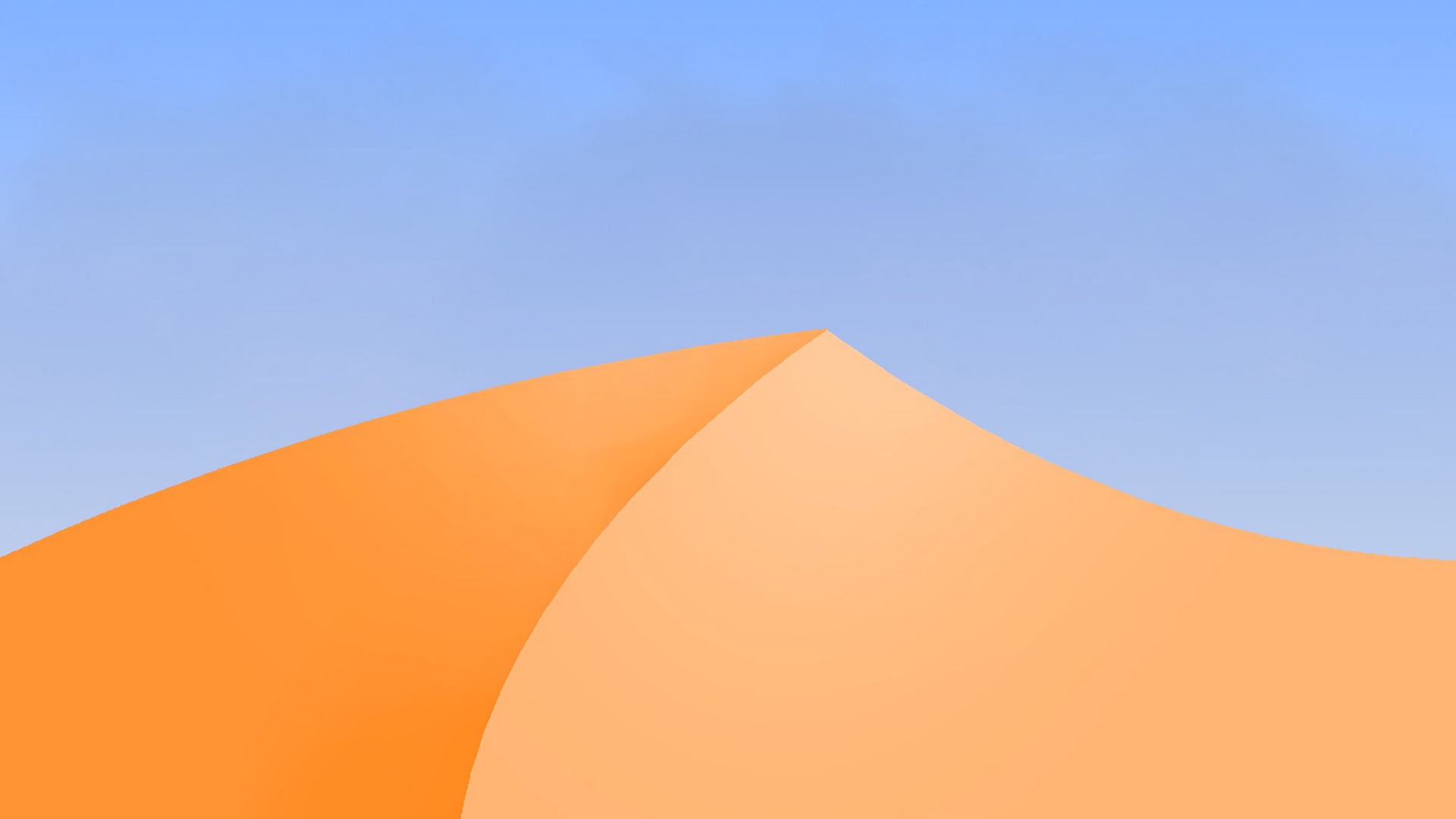 1920x1080 Download Wallpaper Desert, Dune, Sand, Vector, Art