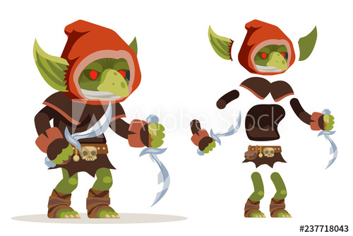 500x334 Goblin Assassin Outlaw Thief Burglar Evil Minion Dungeon Monster