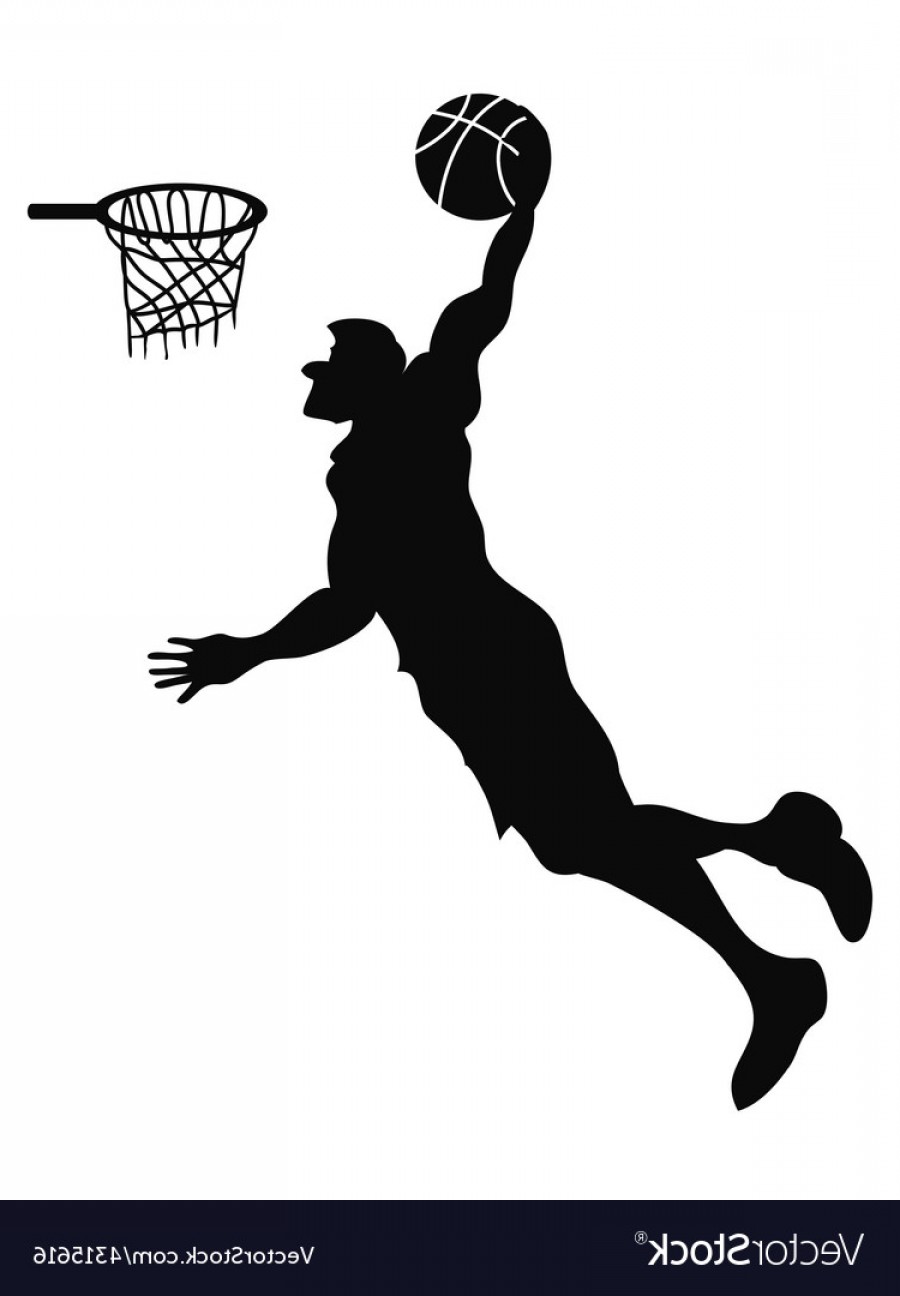 900x1296 Vector Basketball Dunk Handandbeak