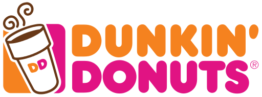 512x191 Dunkin' Donuts Logo Logos Donut Logo, Starbucks Logo, Donuts