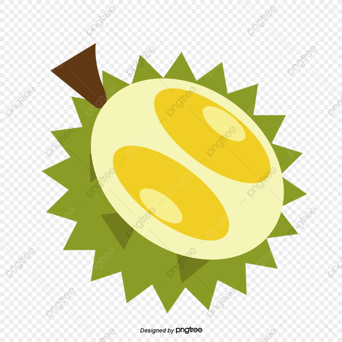 1200x1200 Half Durian, Vector Png, Durian, Fruits Png And Vector