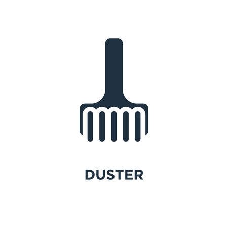 450x450 Duster Icon Black Filled Vector Illustration Duster Symbol