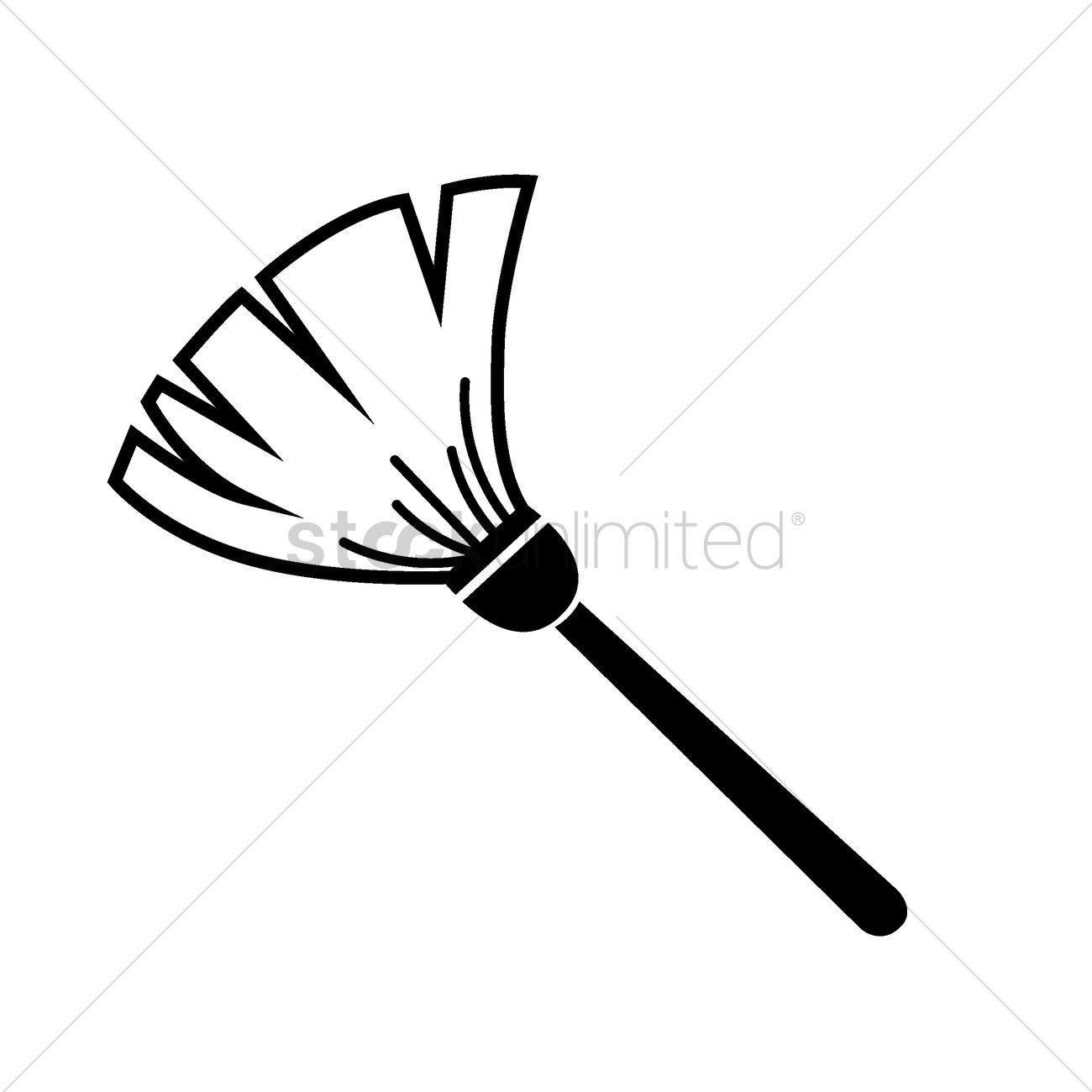 1300x1300 Cleaning Duster Vector Image