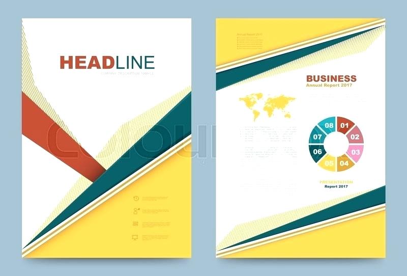 800x542 Brochure Cover Design Templates Modern Style Free Vector In Adobe