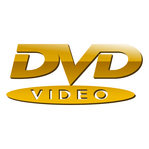 512x512 Golden Dvd Logo