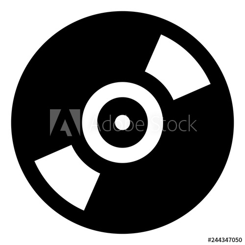 500x500 Cd Dvd Vector Icon