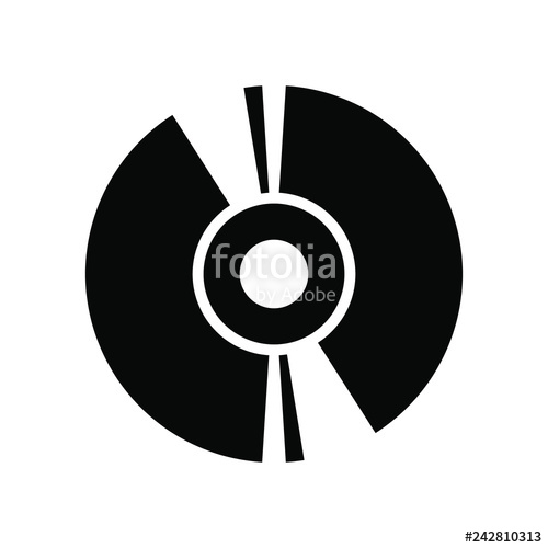 500x500 Cd Icon, Dvd Vinil Vector Icon Stock Image And Royalty Free