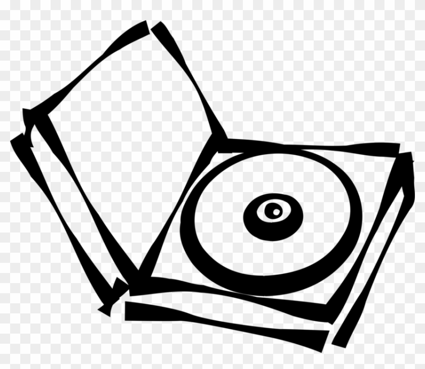 840x730 Vector Illustration Of Cd Compact Discs Or Dvd Optical