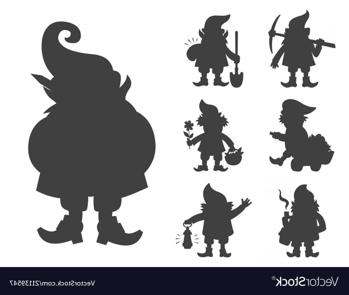 1200x1012 Fairy Tale Fantastic Gnome Dwarf Elf Character Vector Soidergi