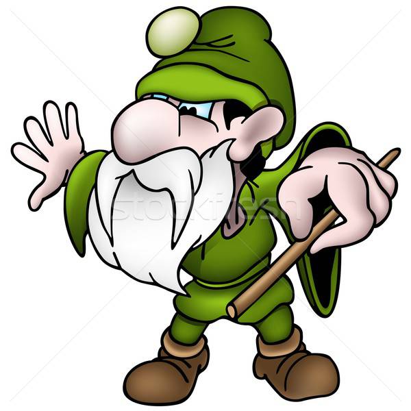 600x600 Green Dwarf Vector Illustration Roman Dekan