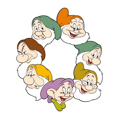 400x400 Seven Dwarfs Vector Free Download