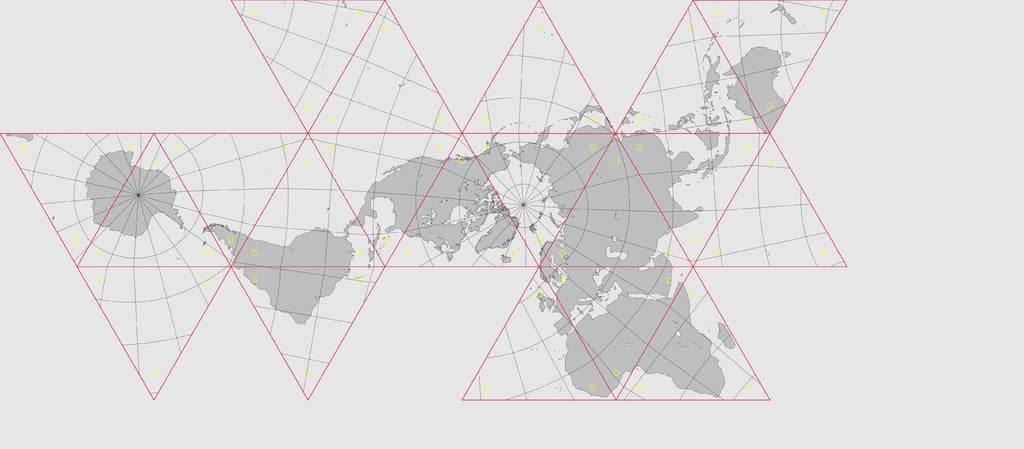 Dymaxion Map Vector at Vectorified.com | Collection of Dymaxion Map ...