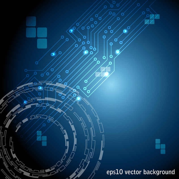 600x600 Blue Trend Of Dynamic Vector Free Vector