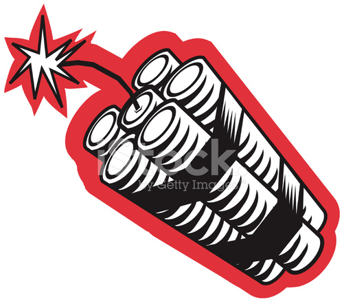 501x439 Dynamite Vector Stock Vector
