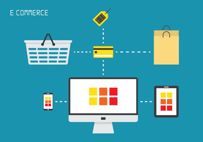 E Commerce Free Vector Art 700x490 E Commerce Free Vector Art