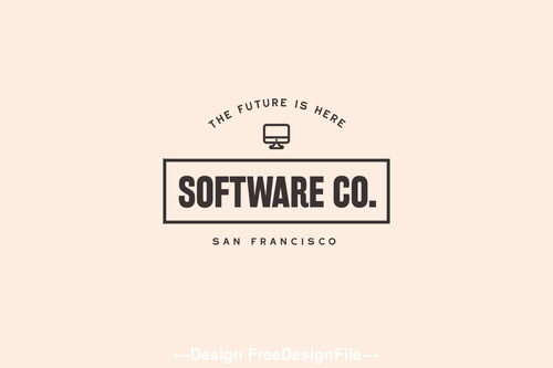 Software Technology Modern Logo Vector Free Download 500x333 Software Technology Modern Logo Vector Free Download
