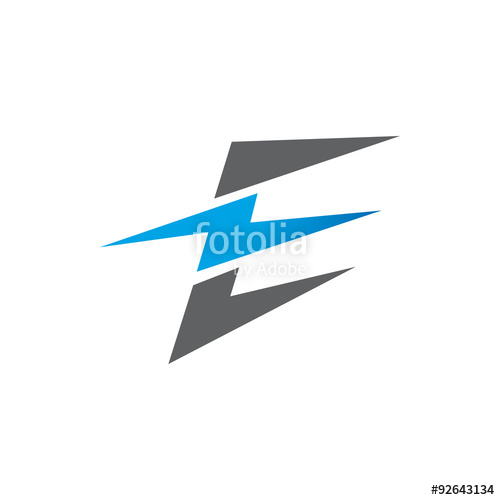 E Letter Logo Design Vector Logo With Letter E Stock Image 500x500 E Letter Logo Design Vector Logo With Letter E Stock Image