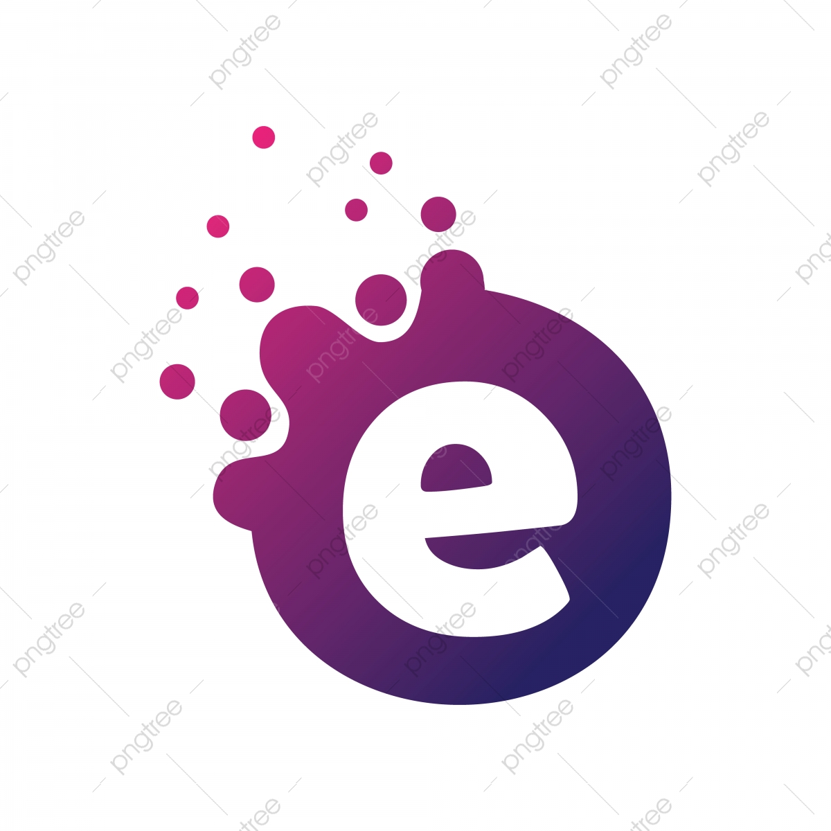 1200x1200 Dots Letter E Logo E Letter Design Vector With Dots, Logo, Design