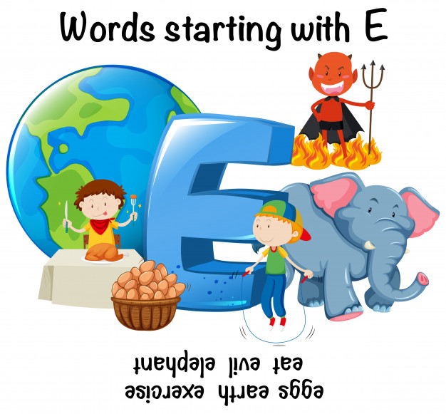English Words Starting With E Vector Premium Download 626x581 English Words Starting With E Vector Premium Download