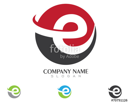 E Logo Template Stock Image And Royalty Free Vector 500x400 E Logo Template Stock Image And Royalty Free Vector