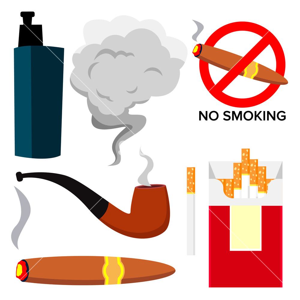 Smoking Icons Vector Cigarette, Cigar, Protect Symbol, Electronic 1000x1000 Smoking Icons Vector Cigarette, Cigar, Protect Symbol, Electronic