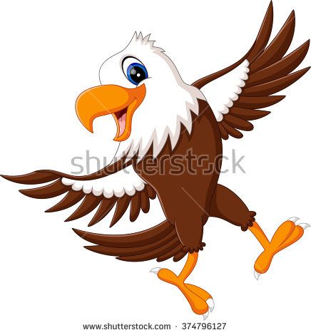 436x470 Cartoon Eagle Stock Vectors Vector Clip Art Shutterstock