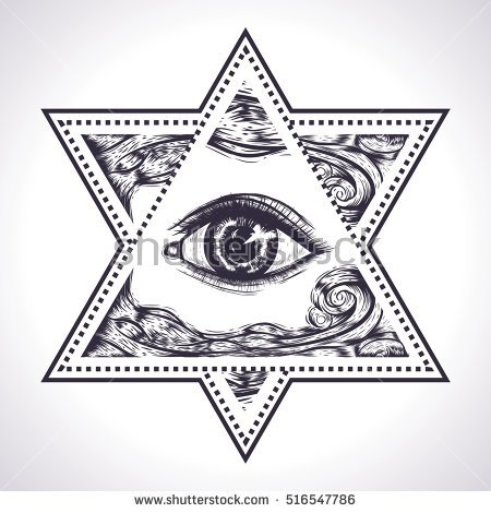 450x470 Eagle Eye Diagram Elegant Star David All Seeing Eye Sacred